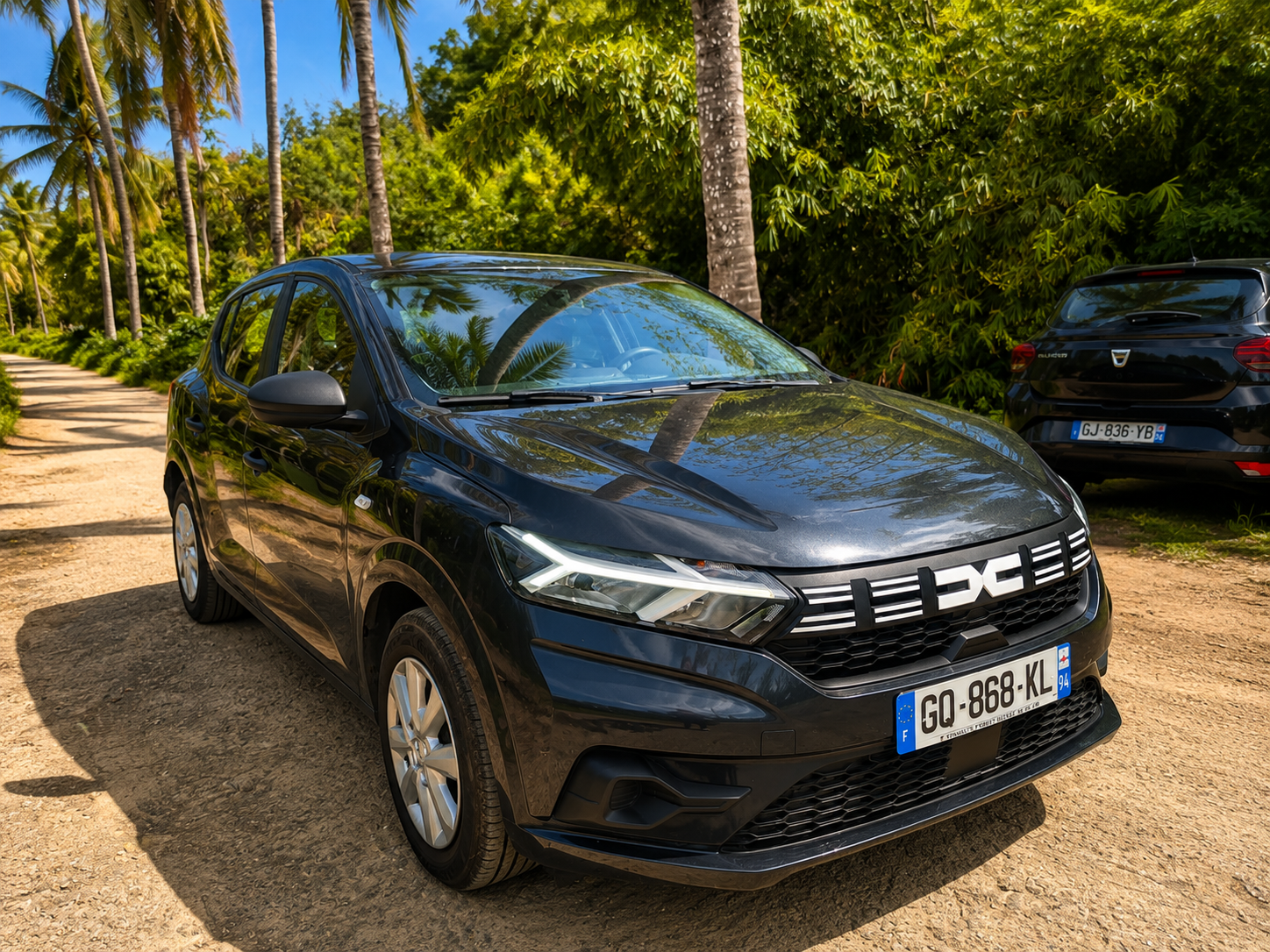 DACIA SANDERO à louer à SAINTE MARIE